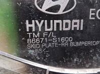 Молдинг бампера заднего Hyundai Santa Fe IV 2018 - н.в.