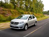 Решетка в бампер Renault Logan II 2012 - н.в.