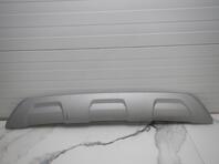 Накладка бампера заднего Renault Logan II 2012 - н.в.