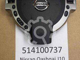 Подушка безопасности в рулевое колесо Nissan Qashqai (J10) 2006 - 2014