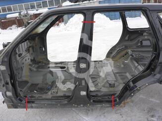 Порог со стойкой левый Land Rover Range Rover Sport I 2005 - 2013