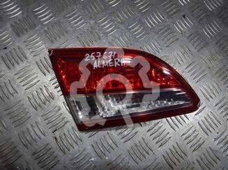 Фонарь задний внутренний левый Nissan Almera III [G15] 2012 - 2018