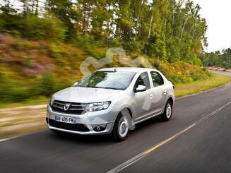 Решетка в бампер Renault Logan II 2012 - н.в.