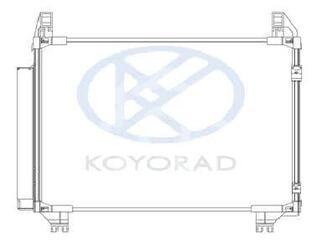 Радиатор кондиционера (конденсер) Toyota Yaris 2005 - 2011
