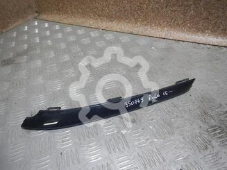 Молдинг бампера переднего Volkswagen Polo V (Sedan RUS) 2011 - 2020