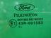 Стекло двери задней левой Ford Fusion 2002 - 2012