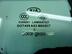 Стекло двери передней правой Kia Optima III 2010 - 2015